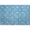 Piper Looms Mayfield Spiral AMF734 Denim Machine Washable Area Rug Scatter Main Image