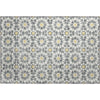 Piper Looms Mayfield Spiral AMF734 Gray Machine Washable Area Rug Scatter Main Image