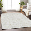 Piper Looms Mayfield Spiral AMF734 Ivory Machine Washable Area Rug Lifestyle Image Feature