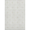 Piper Looms Mayfield Spiral AMF734 Ivory Machine Washable Area Rug main image