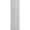 Piper Looms Mayfield Spiral AMF734 Ivory Machine Washable Area Rug Runner Main Image