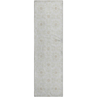 Piper Looms Mayfield Spiral AMF734 Ivory Machine Washable Area Rug Runner Main Image