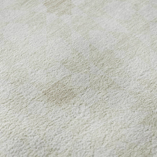 Piper Looms Mayfield Spiral AMF734 Ivory Machine Washable Area Rug Swatch Image