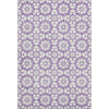 Piper Looms Mayfield Spiral AMF734 Lavender Machine Washable Area Rug main image
