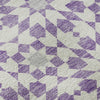 Piper Looms Mayfield Spiral AMF734 Lavender Machine Washable Area Rug Swatch Image