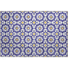 Piper Looms Mayfield Spiral AMF734 Navy Machine Washable Area Rug Scatter Main Image
