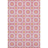 Piper Looms Mayfield Spiral AMF734 Pink Machine Washable Area Rug main image