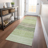 Piper Looms Mayfield Stripes AMF735 Aloe Machine Washable Area Rug Runner Lifestyle Image Feature