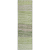 Piper Looms Mayfield Stripes AMF735 Aloe Machine Washable Area Rug Runner Main Image