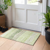 Piper Looms Mayfield Stripes AMF735 Aloe Machine Washable Area Rug Scatter Lifestyle Image Feature
