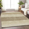 Piper Looms Mayfield Stripes AMF735 Beige Machine Washable Area Rug Lifestyle Image Feature