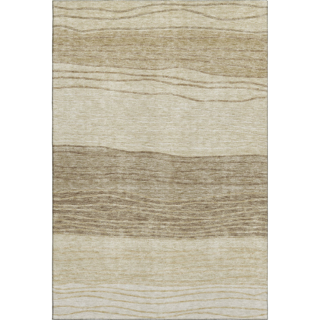 Piper Looms Mayfield Stripes AMF735 Beige Machine Washable Area Rug main image