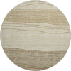 Piper Looms Mayfield Stripes AMF735 Beige Machine Washable Area Rug Round Main Image