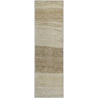 Piper Looms Mayfield Stripes AMF735 Beige Machine Washable Area Rug Runner Main Image