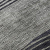 Piper Looms Mayfield Stripes AMF735 Gray Machine Washable Area Rug Swatch Image