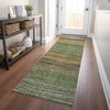 Piper Looms Mayfield Stripes AMF735 Olive Machine Washable Area Rug Runner Lifestyle Image Feature