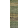 Piper Looms Mayfield Stripes AMF735 Olive Machine Washable Area Rug Runner Main Image