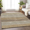 Piper Looms Mayfield Stripes AMF735 Taupe Machine Washable Area Rug Lifestyle Image Feature