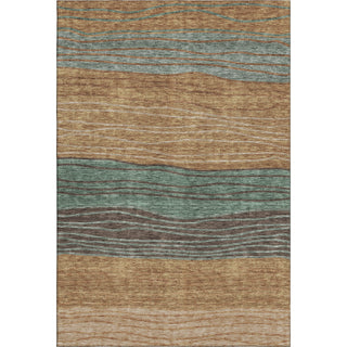 Piper Looms Mayfield Stripes AMF735 Terracotta Machine Washable Area Rug main image