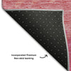 Piper Looms Mayfield Stripes AMF736 Blush Machine Washable Area Rug Backing Image