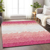 Piper Looms Mayfield Stripes AMF736 Blush Machine Washable Area Rug Lifestyle Image Feature