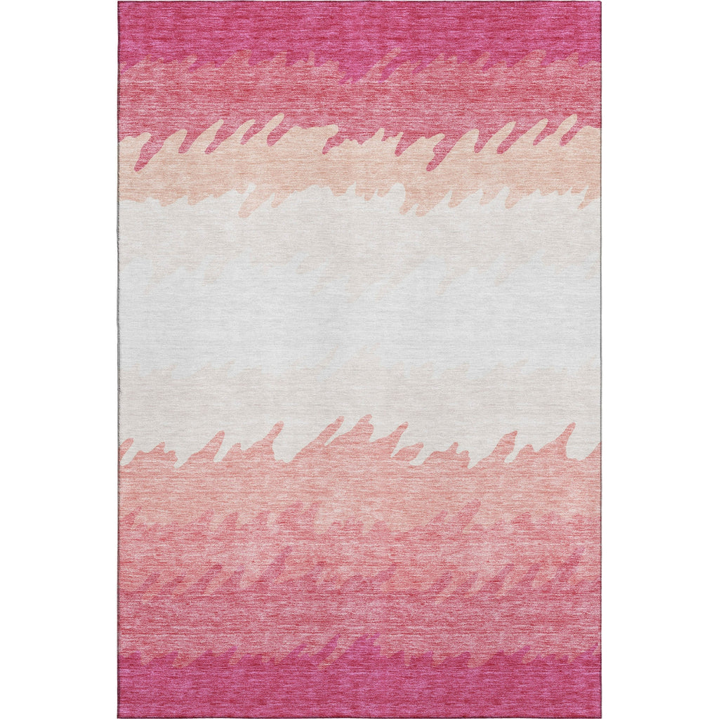 Piper Looms Mayfield Stripes AMF736 Blush Machine Washable Area Rug main image