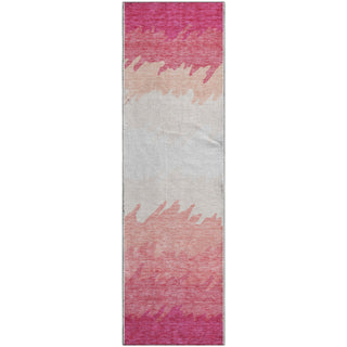 Piper Looms Mayfield Stripes AMF736 Blush Machine Washable Area Rug Runner Main Image