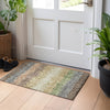 Piper Looms Mayfield Stripes AMF736 Chocolate Machine Washable Area Rug Scatter Lifestyle Image Feature