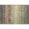 Piper Looms Mayfield Stripes AMF736 Chocolate Machine Washable Area Rug Scatter Main Image