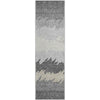 Piper Looms Mayfield Stripes AMF736 Gray Machine Washable Area Rug Runner Main Image