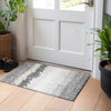 Piper Looms Mayfield Stripes AMF736 Gray Machine Washable Area Rug Scatter Lifestyle Image Feature
