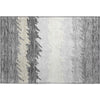 Piper Looms Mayfield Stripes AMF736 Gray Machine Washable Area Rug Scatter Main Image