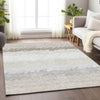 Piper Looms Mayfield Stripes AMF736 Ivory Machine Washable Area Rug Lifestyle Image Feature