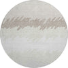 Piper Looms Mayfield Stripes AMF736 Ivory Machine Washable Area Rug Round Main Image
