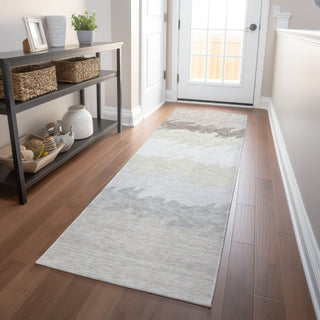 Piper Looms Mayfield Stripes AMF736 Ivory Machine Washable Area Rug Runner Lifestyle Image Feature