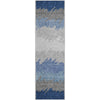 Piper Looms Mayfield Stripes AMF736 Navy Machine Washable Area Rug Runner Main Image