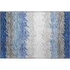 Piper Looms Mayfield Stripes AMF736 Navy Machine Washable Area Rug Scatter Main Image