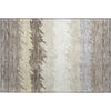 Piper Looms Mayfield Stripes AMF736 Taupe Machine Washable Area Rug Scatter Main Image