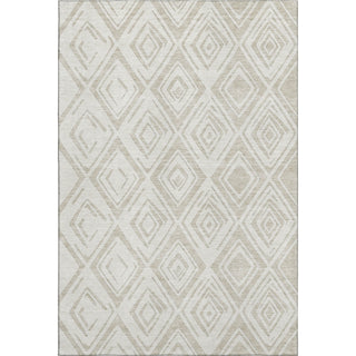 Piper Looms Mayfield Diamond AMF737 Beige Machine Washable Area Rug main image