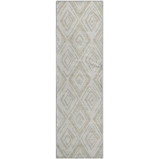 Piper Looms Mayfield Diamond AMF737 Beige Machine Washable Area Rug Runner Main Image