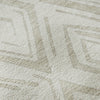 Piper Looms Mayfield Diamond AMF737 Beige Machine Washable Area Rug Swatch Image