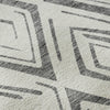 Piper Looms Mayfield Diamond AMF737 Gray Machine Washable Area Rug Swatch Image