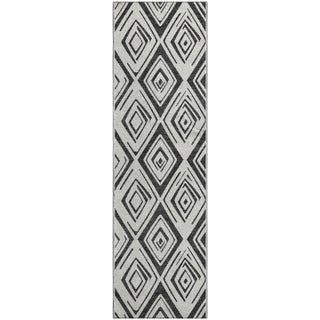 Piper Looms Mayfield Diamond AMF737 Ivory Machine Washable Area Rug Runner Main Image