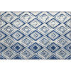 Piper Looms Mayfield Diamond AMF737 Navy Machine Washable Area Rug Scatter Main Image