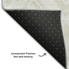 Piper Looms Mayfield Diamond AMF737 Pearl Machine Washable Area Rug Backing Image