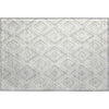 Piper Looms Mayfield Diamond AMF737 Pewter Machine Washable Area Rug Scatter Main Image