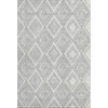 Piper Looms Mayfield Diamond AMF737 Silver Machine Washable Area Rug main image