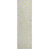 Piper Looms Mayfield Diamond AMF737 Yellow Machine Washable Area Rug Runner Main Image