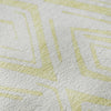 Piper Looms Mayfield Diamond AMF737 Yellow Machine Washable Area Rug Swatch Image