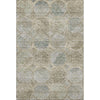 Piper Looms Mayfield Circles AMF738 Beige Machine Washable Area Rug main image